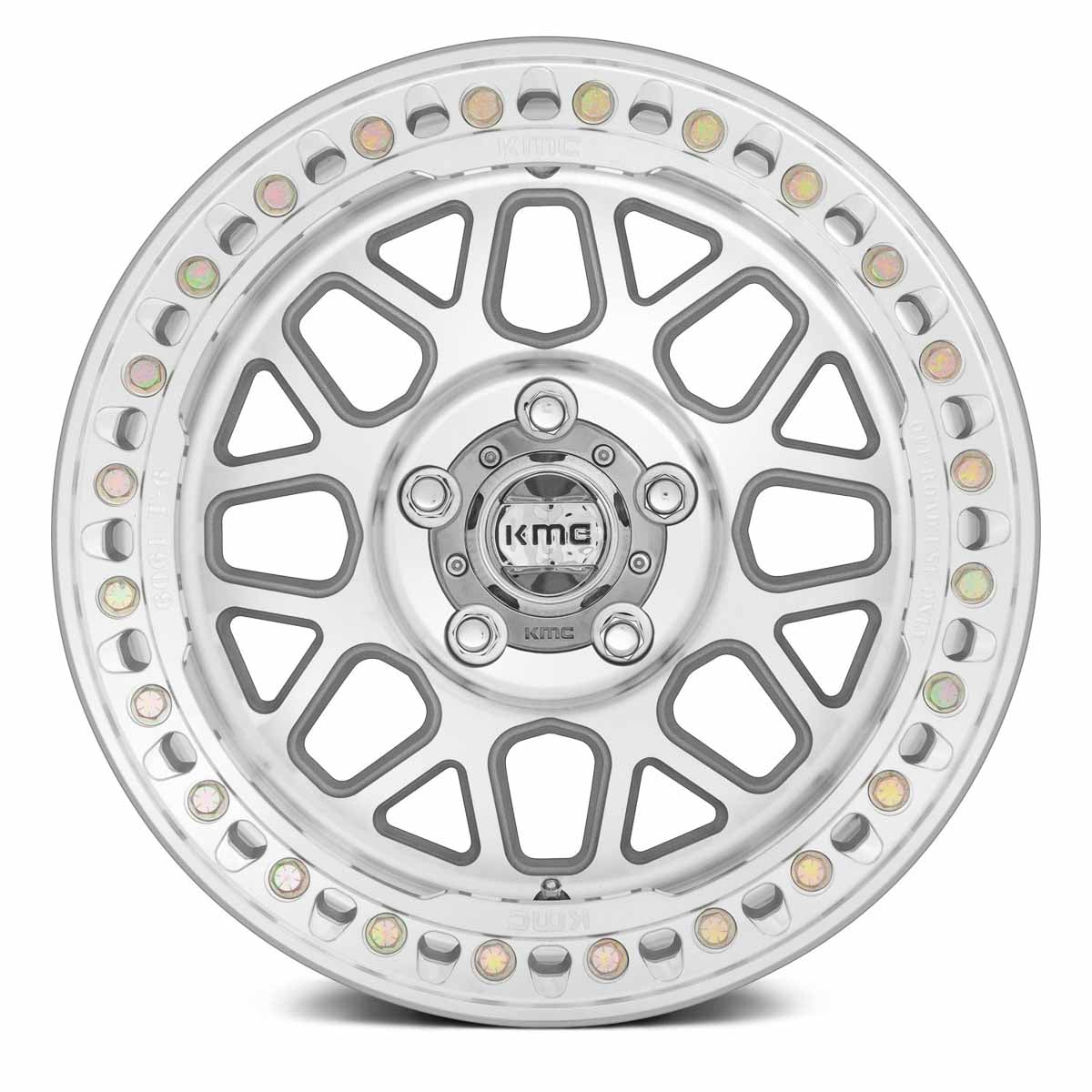 KMC WHEELS - KM235 Grenade Crawl Beadlock Machined