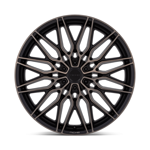 NICHE ROAD WHEELS - NC278 Calabria 6 Matte Black / Machined Dark Tint