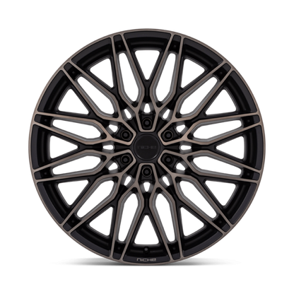 NICHE ROAD WHEELS - NC278 Calabria 6 Matte Black / Machined Dark Tint