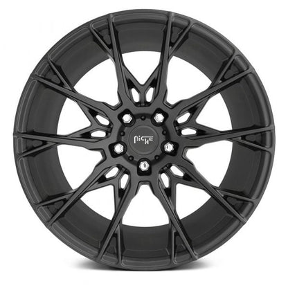 NICHE ROAD WHEELS - M183 Staccato Matte Black