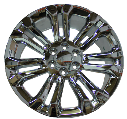 ELITE CUSTOM RIMS - GMC/CHEVY TAHOE SIERRA DENALI WHEELS SILVERADO SUBURBAN YUKON CHROME FINISH RIMS