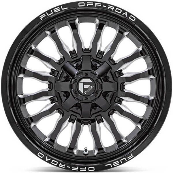 FUEL OFFROAD WHEELS - Fuel ARC D795 Gloss Black Milled