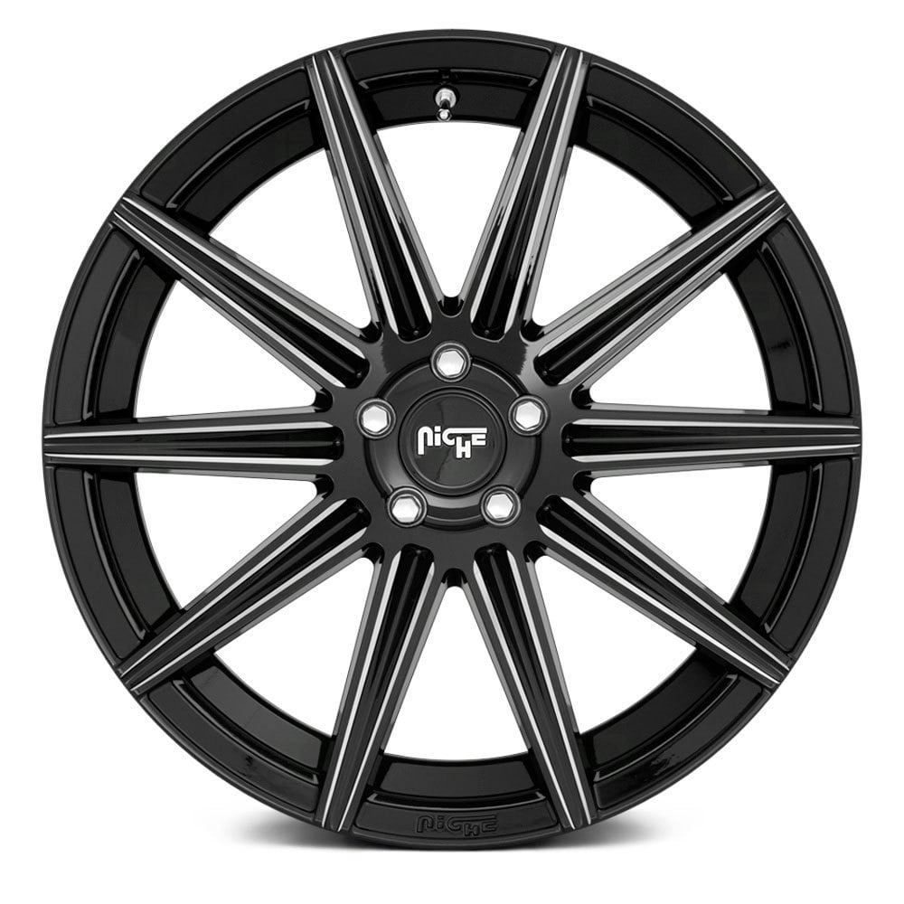 NICHE ROAD WHEELS - M243 Tifosi Gloss Black Milled