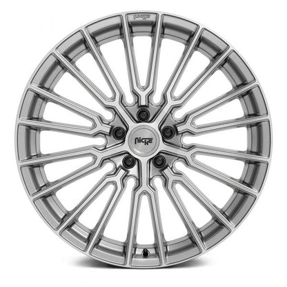 NICHE ROAD WHEELS - M251 Premio Gunmetal/Platinum