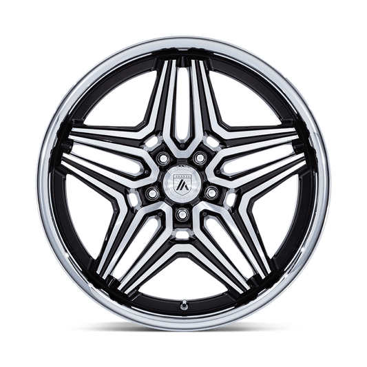 ASANTI WHEELS DUKE - Gloss Black Machined