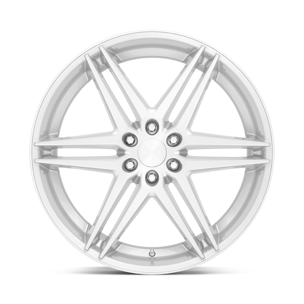 DUB WHEELS S270 DIRTY DOG - SILVER W/ BRUSHED FACE