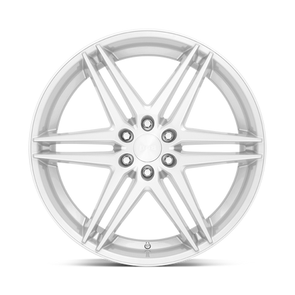 DUB WHEELS S270 DIRTY DOG - SILVER W/ BRUSHED FACE