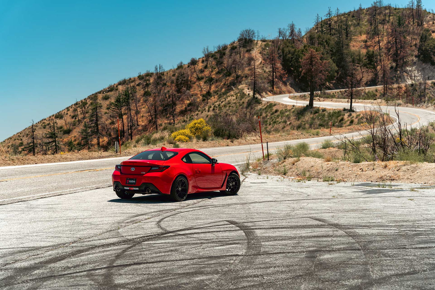 CURVA WHEELS Flow Forged CFF70 - Gloss Black Machined