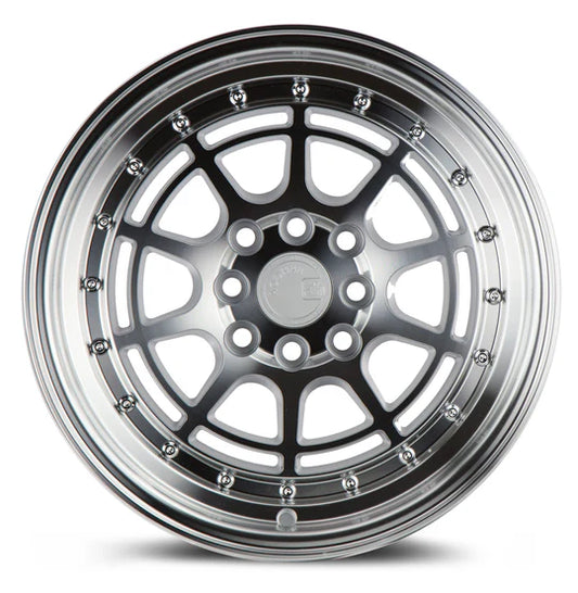 AODHAN WHEELS AH04 - Silver Machine Face