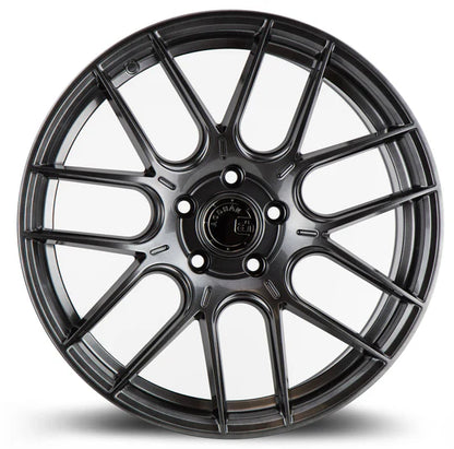 AODHAN WHEELS AH-X (SPX) - Hyper Black | Sleek, High-Performance Wheels Designed for a Bold Look and Enhanced Handling