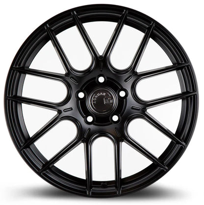 AODHAN WHEELS AH-X (SPX) - Matte Black | Sleek, Aggressive Wheels Crafted for a Stealthy Look and Superior Performance