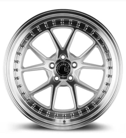 AODHAN WHEELS DS08 - Silver w/Machined Face