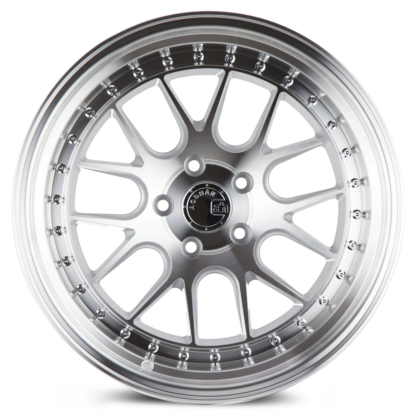 AODHAN WHEELS DS06 - Silver w/Machined Face