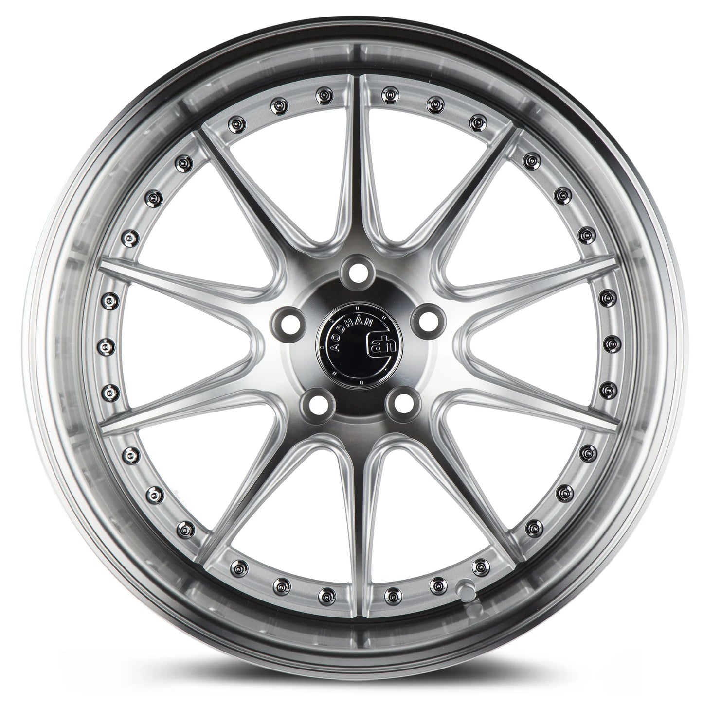 AODHAN WHEELS DS07 - Silver w/Machined Face