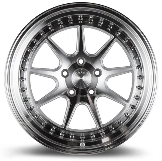 AODHAN WHEELS DS SERIES DSX - Silver Machine Face