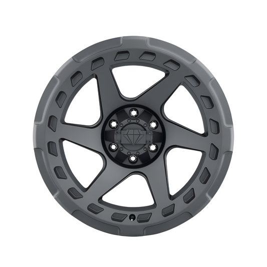 BLAQUE DIAMOND WHEELS - BD-O728 Matte Textured Black