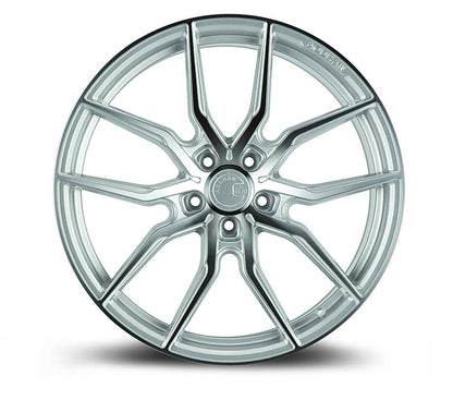 AODHAN WHEELS AFF1 - Silver Machine Face