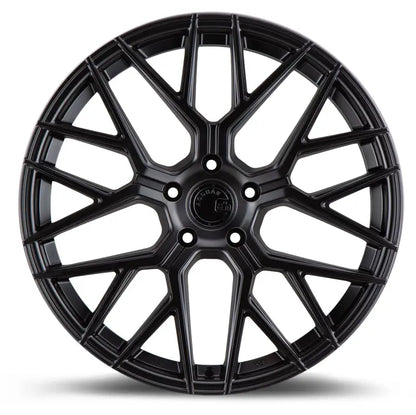 AODHAN WHEELS AFF9 - Matte Black | High-Performance Flow Forged Wheels for Sport & Luxury Vehicles