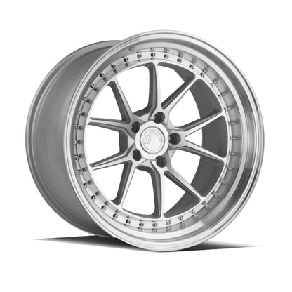 AODHAN WHEELS DS08 - Silver w/Machined Face