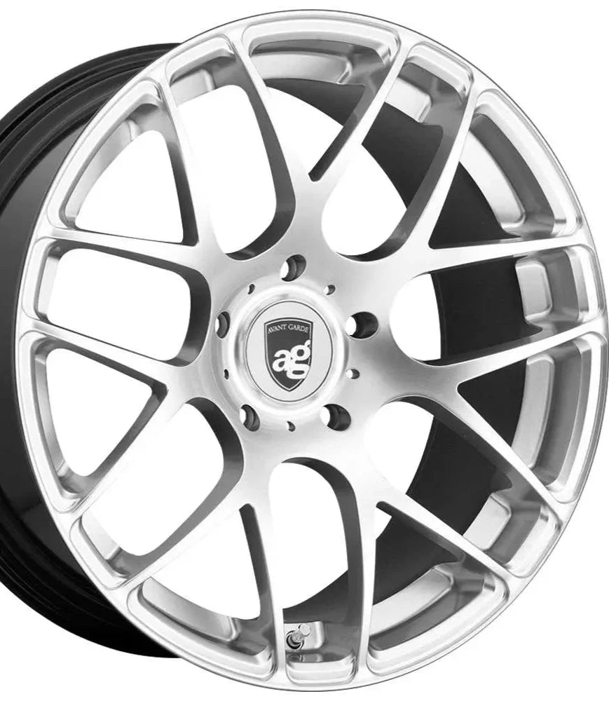 AVANT GARDE WHEELS - Staggered Set Ruger Mesh (Porsche Panamera) Hypersilver