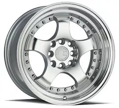 AODHAN WHEELS AH03 - Silver w/ Machine Lip