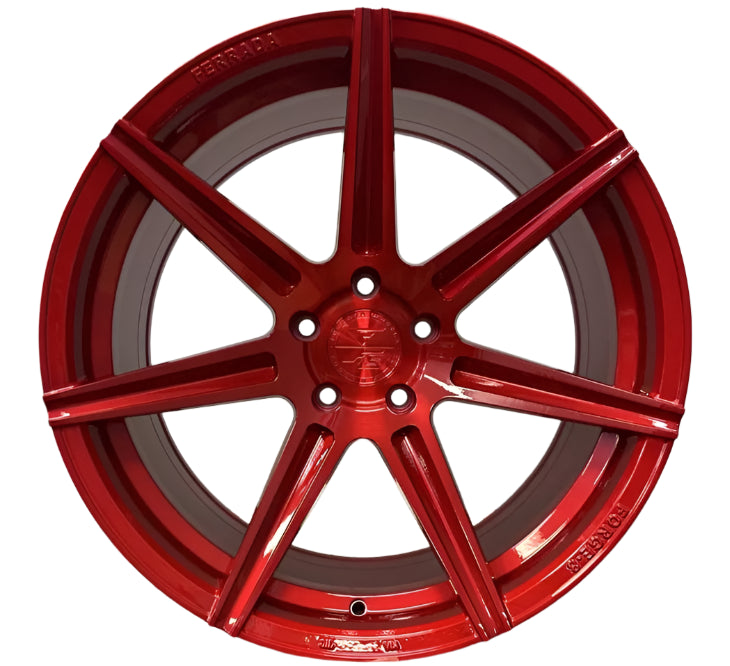 Ferrada Wheels Forge 8- FR7  Brushed Rouge