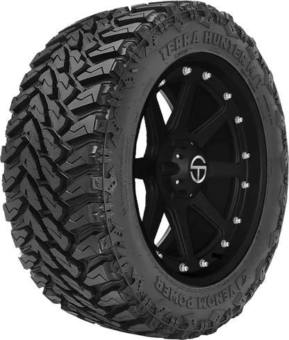 VENOM TIRE - TERRAIN HUNTER M/T BLK M+S**50K**12PLY**